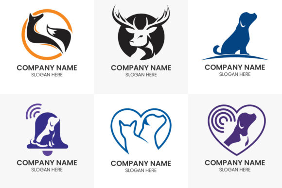 Animal & Pet Logo Set: Essential Branding Assets