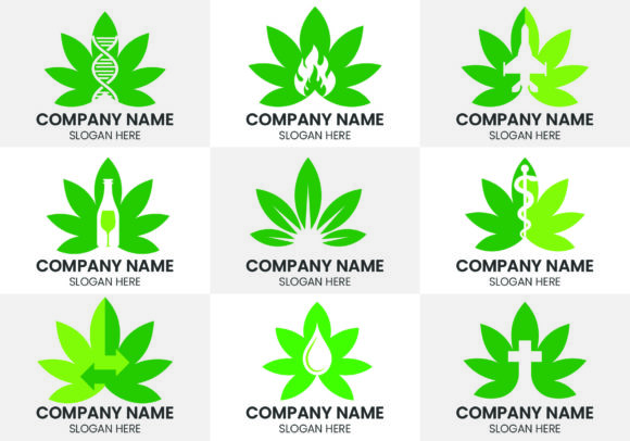 Cannabis Marijuana Logo Icon Set: A Design Asset Guide