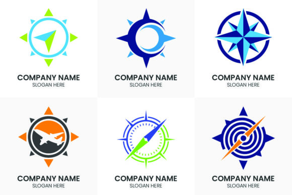 Compass Logo Sign Symbol Vector Icon Set: A Designer's Guide