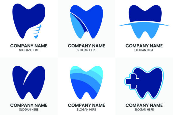 Dental Clinic Logo Symbols: Design Assets for Modern Branding