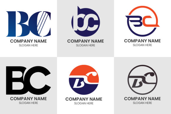 Elevate Your Brand with a Versatile Initial Monogram Logo Set