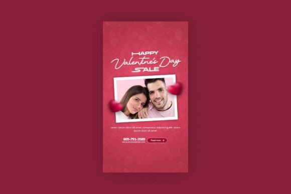 Elevate Your Valentine's Day Campaign with a Professional Instagram Story Design