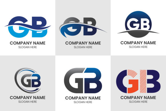 G B Initial Letter Logo Design Vector: A Professional Toolkit for Corporate Identity