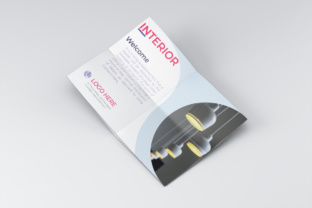 Interior Promotion Flyer: A Minimalist Design Asset
