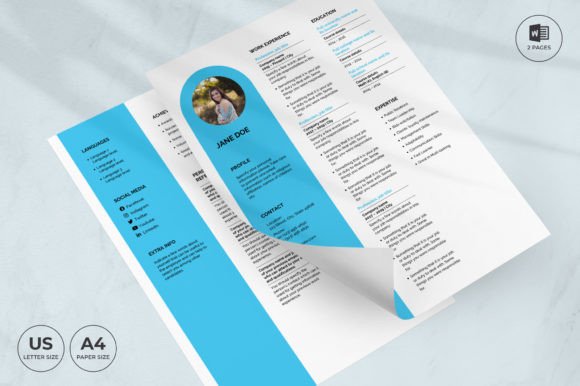 Spa Salon Resume Template CV: Your First Impression