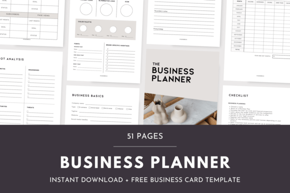 Your Ultimate Printable Business Planner for a Strong Start